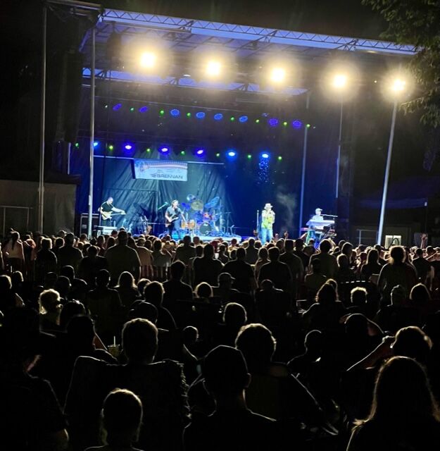 Enjoying headliner